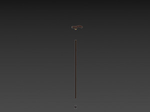 walking stick 3D Модель