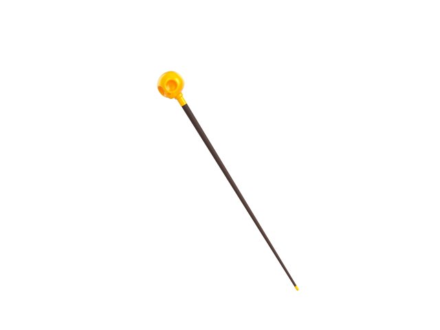 skull walking stick 3D Model .c4d .max .obj .3ds .fbx .stl .blend 