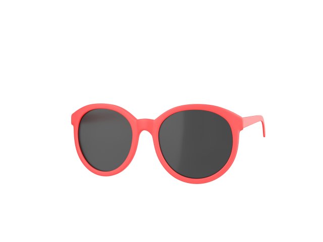 summer sunglasses 3D Model .c4d .max .obj .3ds .fbx .stl .blend