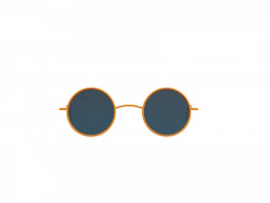vintage round sunglasses 3D Model