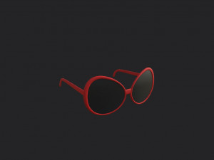 lady sunglasses 3D 模型