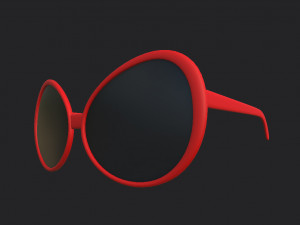 lady sunglasses 3D 模型