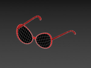 lady sunglasses 3D 模型