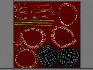 lady sunglasses 3D 模型