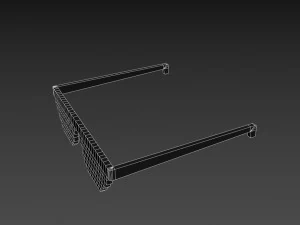 &oacute;culos de sol pixelados Modelo 3D