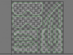 safety goggles Modello 3D