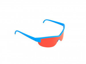 cyclist sunglasses Model 3D