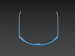 cyclist sunglasses Model 3D