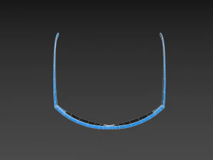 &oacute;culos de sol para ciclista Modelo 3D