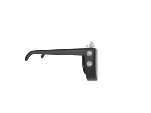 spiked sunglasses Model 3D