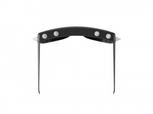 spiked sunglasses Model 3D