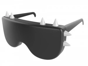 spiked sunglasses 3D Model