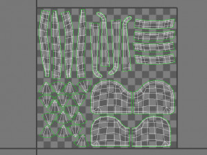 spiked sunglasses Model 3D