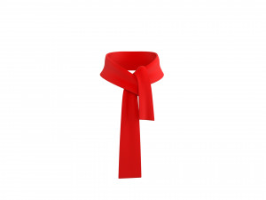 red scarf 3Dモデル
