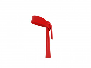 red scarf 3Dモデル