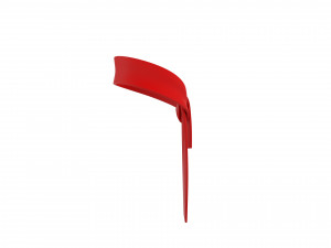 red scarf 3Dモデル