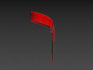 red scarf 3Dモデル