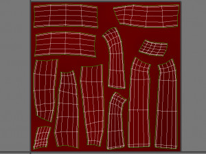 red scarf 3Dモデル