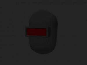 welding mask 3D 模型