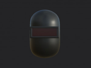 welding mask 3D 模型