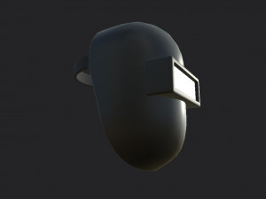 welding mask 3D 模型