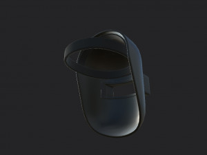 welding mask 3D 模型