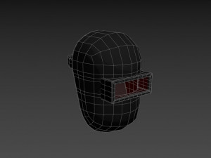 welding mask 3D 模型