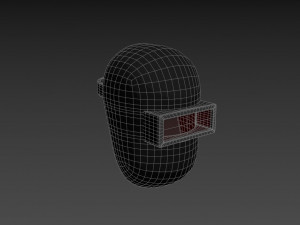 welding mask 3D 模型
