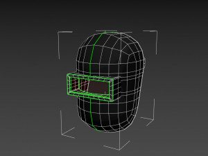 welding mask 3D 模型