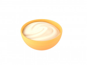 yogurt 3Dモデル