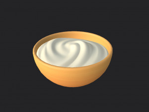 yogurt 3Dモデル