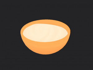 yogurt 3Dモデル
