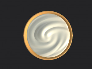 yogurt 3Dモデル
