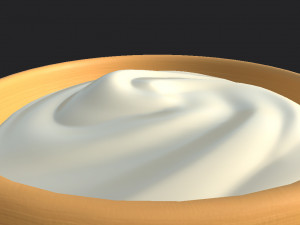 yogurt 3Dモデル
