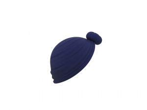 women turban hat 3D Model