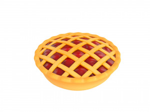 cherry pie 3D Модель