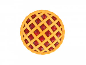 pai berisi buah ceri Model 3D