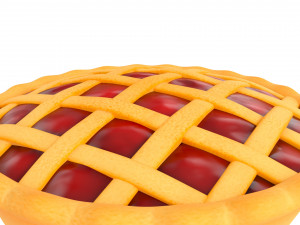 cherry pie 3D Модель