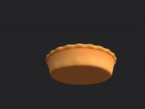 pai berisi buah ceri Model 3D