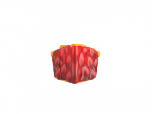 cherry pie slice 3D 모델