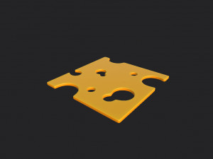 cheese slices Model 3D
