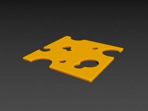 cheese slices Model 3D