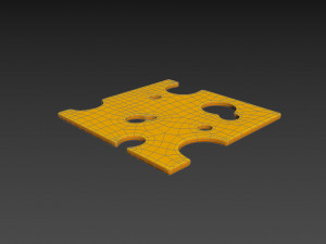 cheese slices Model 3D