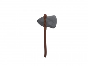 stone axe Model 3D