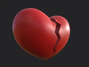 broken heart 3D Model