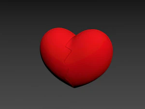 broken heart 3D Model