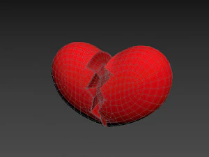 broken heart 3D Model