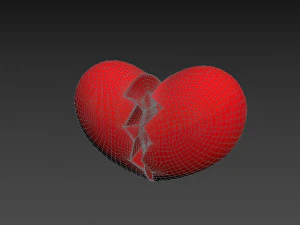 broken heart 3D Model