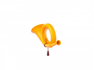 hunting horn 3D Model