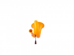 hunting horn Model 3D